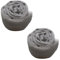 Paille de Fer/Laine d’Acier 0000 – Lot de 2 Rouleaux – Idéal pour le Travail du Bois et le Nettoyage des Métaux