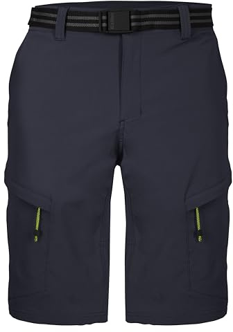 Killtec Herren Funktionsbermudas/Shorts mit Gürtel KOS 11 MN BRMDS, Nachtblau, 50, 42826-000