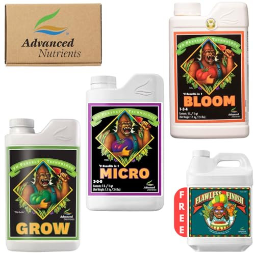 Advanced Nutrients Set Dünger 3 x 1L + Wurzelreiniger 250ml
