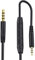 Cavo audio di ricambio Aux cavo prolunga per cuffie Bose 700 NC700 QuietComfort QC25, QC35, On Ear 2, OE2, OE2i, 3,5 mm su 2,5 mm, cavo jack in linea Mic/telecomando – nero 1,5 m