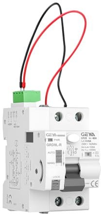 40A 30mA Interruttore di Protezione da Perdite Tipo A con Interruttore a 2 Poli AC220V Interruttore di Sicurezza Intelligente Dispositivo di Protezione Differenziale a Bassa Tensione con Funzione