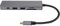 6 in 1 Type C Hub to USB PD Fast Charge Docking Station, Supports 4K Resolution, 100W Fast Charging, USB3.0, SD/TF Card Reader