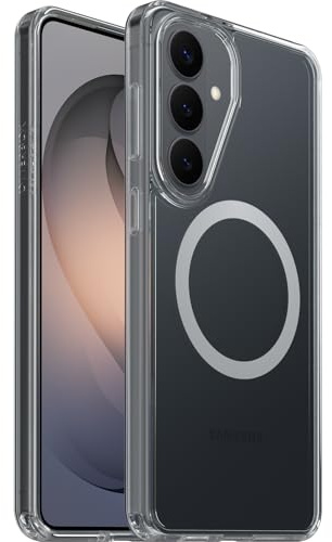 OtterBox Symmetry Clear Magneten Hülle für Samsung Galaxy S26+, Transparent | Stoßfest und sturzsicher, Schützende Hülle, 3x getestet nach Militärstandard