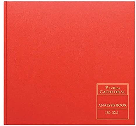 Collins 150/2.1 Cathedral Haushaltsbuch 150 (14 Finanzspalten, 96 Seiten, 297 x 315 mm)