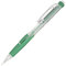 Mechanical Pencil,Refillable Lead/Eraser,0.7mm,Green