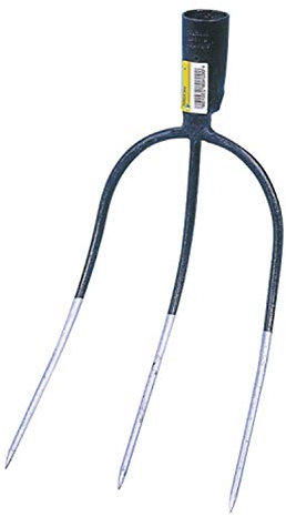 Kerbl Heugabel ohne Stiel, 3 Zinken., 28 x 21 cm