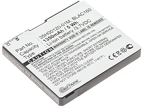 cellePhone Akku Li-Polymer kompatibel mit HTC Touch HD - Blackstone 100 (Ersatz für BA S340 / BLAC100)