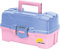 Plano Two-Tray Tackle per Attrezzi da Pesca, Portatile, Cassetta degli Attrezzi, Piccole Parti, vassoi Rimovibili, Articoli per la Pesca, per Le Perline, per la Scuola o per L'Ufficio