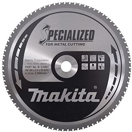 Makita B-33467 Specialized Metal Cutting Saw Blade 305x25.4x78T