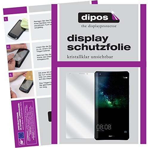 dipos I 6X Schutzfolie klar kompatibel mit Huawei Mate S Folie Displayschutzfolie