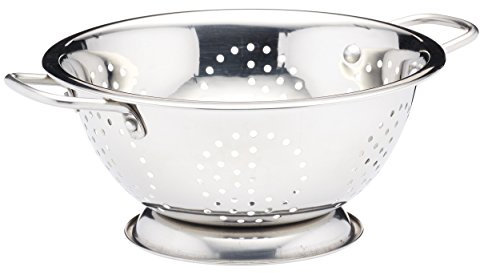 KitchenCraft 24cm Stainless Steel Twin Handled Colander