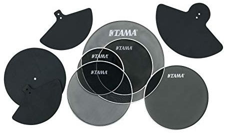 Tama Silent Practice Set - 18 Bass Drum/14 Floor Tom/10 & 12 Tom Tom/14 Snare Drum/14 HiHat/16 Cymbal/18-20 Cymbal (SPP518CN)