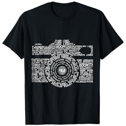 Camera Description Photographer Photography T-Shirt
