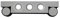Precision Sinusplatte, 100 mm Abstand zwischen den Rollen