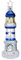 Inge Glas - Christbaumschmuck, Baumschmuck - Leuchtturm - 12 cm - mundgeblasenes Glas