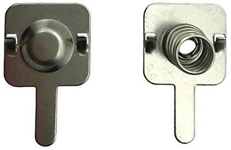 Resorte comprimido Baterías de batería AA Baterías Hebilla Placas de contacto negativas positivas para placas base de computadora Teléfono celular de juguetes eléctricos 12.3 * 12 cm Kit surtido de pr