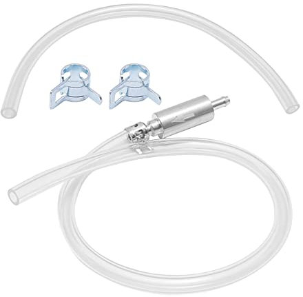 LIDSCURA Tuyau de purge de frein, tuyau de purge hydraulique, outil de purge de liquide de frein avec clapet anti-retour unidirectionnel pour embrayage de moto