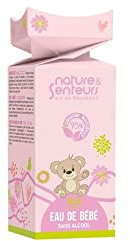 Eau de senteur bébé filles 50ml ● Eau de bébé naturelle fabriquée en France ● Parfum sans danger : sans alcool ni colorants ● ELLE Nature & Senteurs