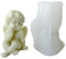 Pomurom Moule Bougie Silicone, Ange Moule en Silicone pour Bougie Savon, Moules à Bougie Faits à la Main, Moules Silicone pour soja, Cire d'abeille, Bougies parfumées, Chocolat, Résine époxy