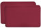 Kissenbezug 25x40 Himbeer-rot Doppelpack, Perfekt für VOLAR Reise-Kissen, Baumwolle (Double Jersey), Bügelfrei & trocknergeeignet, Kissenhüllen 2er Set mit Reißverschluss, Oeko-Tex zertifiziert