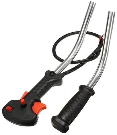 Interruptor de acelerador de mango de tubo de aluminio de repuesto for desbrozadora de gasolina Accesorios para