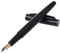 737 Black Fountain Pen 0.5mm Metal Business School Office Station Pen Journaling Pen Quill Uniball Men Executive Bible Prulaphy Bleed Smooth Plumas Pens