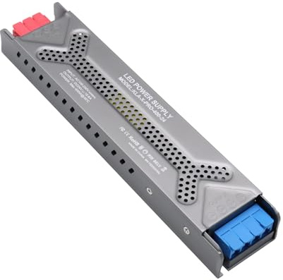 LED Trafo 24V 400W Netzteil Power Supply für LED Strip Innenraumbeleuchtung | 220V auf 24V Converter Aluminiumgehäuse Druckklemmen stabil geräuschlos Kurzschluss Überlastschutz