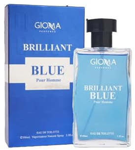 Mercury Snc Profumo Uomo Equivalente 100ml - Eau de Toilette Uomo - Profumi Uomo Equivalenti ed Ispirati - Perfume Uomo – Eau de Toilette – (Bolgari Blue)