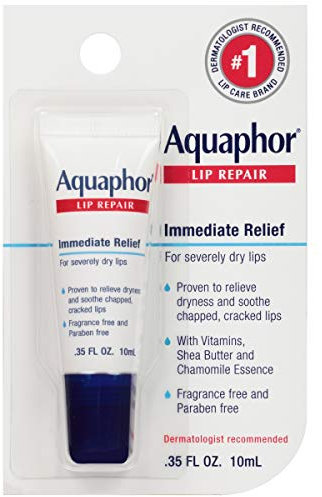 Aquaphor Aquaphor Lip Repair Ointment Tube Immediate Relief, 0.35 oz
