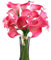 Ewandastore Künstliche Calla-Lilien, Brautstrauß, 10 Köpfe, Latex, fühlt sich echt an, Hot Pink