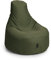 Sitzsack Gamer Beanbag 62 Farben Indoor Outdoor Sitzsäcke Gaming Beanbags Sitzkissen Erwachsene Riesensitzsack Kinder Lounge Bodenkissen Schule Kindergarten Tobekissen 80cm Durchmesser,Khaki