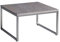 M2 Kollektion Lagos 1 Couchtisch/Beistelltisch, MDF Dekor Keramikoptik, grau, 60x60cm, Höhe 35cm