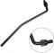 Doppelter Tremolo-Arm, 6 mm, Tremolo-Bar, Whammy Bar für Floyd Rose Tremolo-System, E-Gitarre, , Schwarz