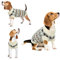 Hjumarayan Hundepullover - Boho Hundepullover Mittelgroße Hunde Weihnachtspullover, Schöne Hunde Pullover mit Geschirr Öffnung, Dicken Hundepulli Französische Bulldogge Labrador Pullis (Weiß L)