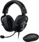 Logitech G PRO X Gaming-Headset, Over-Ear Kopfhörer, Blue VO!CE Mikrofon, kabelgebunden, PC/PS/Xbox/Nintendo Switch - Schwarz, Logitech G303 Shroud Edition kabellose Gaming-Maus, Lightspeed Wireless