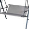 Btstil Replacement Garden Swing Seat Cover, Durable 900D Oxford Fabric Waterproof Swing Chair Cover, Universal Fit for 2-3 Seater Outdoor Swing Chair (Grey, 113x48x48cm)