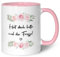 Bedruckte Tasse mit Spruch - Halt doch bitte mal die Fresse! - Lustige Tasse als Geschenk für Kollege Kollegin auf der Arbeit - Geschenke für Arbeitskollegen und Freunde - Farbe: Rosa