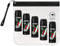 Men's Travel Size Deodorant Bundle - 5 x Linx Africa Travel Size (35 ml) & 1 x Hubsidia Travel Bag Airport Approved