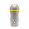Chicco Sport Cup Bicchiere Antigoccia in Silicone per Bambini 14+ Mesi, 266 ml, Tazza Biberon Termica per Imparare a Bere, con Cannuccia Flessibile Resistente ai Morsi, Senza BPA, Grigio