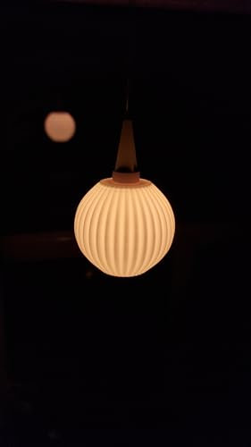 Set Lampenschirm klein-mini mit Halterung Lampe, Hängelampe Form Straigt Line passend, kompatibel für Herrnhuter Leuchtmittel in der Größe A1e