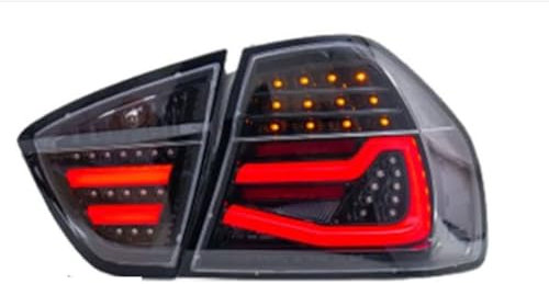 Auto Rückleuchten für BMW 3 Series E90 2005-2011, Links und Rechts Rücklicht Rückleuchte LED-Heckleuchte Wasserdicht Signal Nebel Licht Zubehör,B/Right