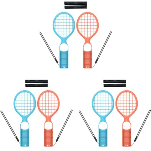 LYEAA 2-Pack-Tennisschläger for Switch 2 mit sicherem Griff und Handgelenksgurt for Joy-Con-Controller