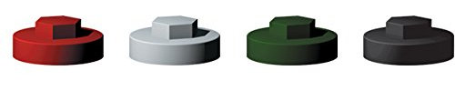 TIMCO Hex Cover Cap - Anthracite - Box of 1000