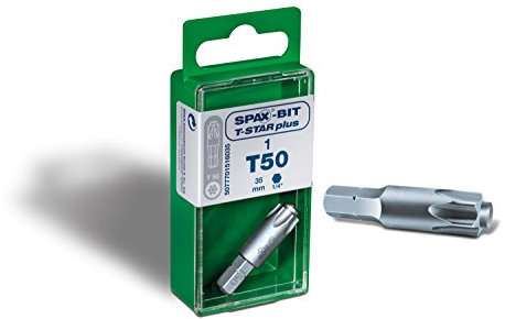 SPAX-BIT T-STAR plus T50, 1 Stück, Länge: 35 mm, 5000007899501