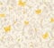 A.S. Création VERSACE WALLPAPER Vliestapete Butterfly Barocco Luxustapete mit Ornamenten barock 10,05 m x 0,70 m creme gelb metallic Made in Germany 343253 34325-3