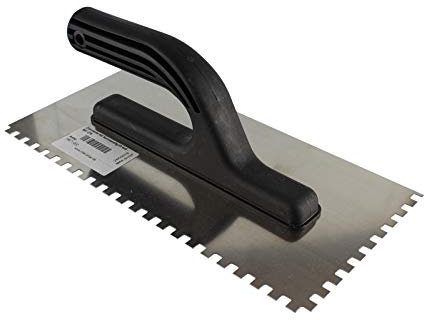 MKK - 19847-001 - Zahnkelle Zahnspachtel Glättekelle Größe 4x4 mm