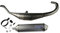 Pot Moto leovince x-Fight Compatible avec xpower/tzr 50 2003- - Passage Bas (diametre 25