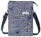 LassZone Canvas Cute Crossbody Handbags Cell Phone Purse Wallet Leaves Pattern Small Change Pouch Bags for Women Girls