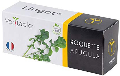 Lingot® Rúcula BIO - Compatible con Huerto di Interior Véritable® y Exky® - Recarga lista para usar - Sustrato con semillas integradas