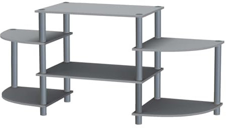 HTI-Line Regal Stack 002 Bücherregal CD Regal Beton